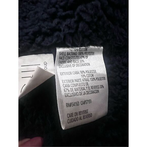 Men's G-III Sports by Carl Banks Heathered Navy Utah Jazz Turning Sherpa Lined F - Picture 6 of 6